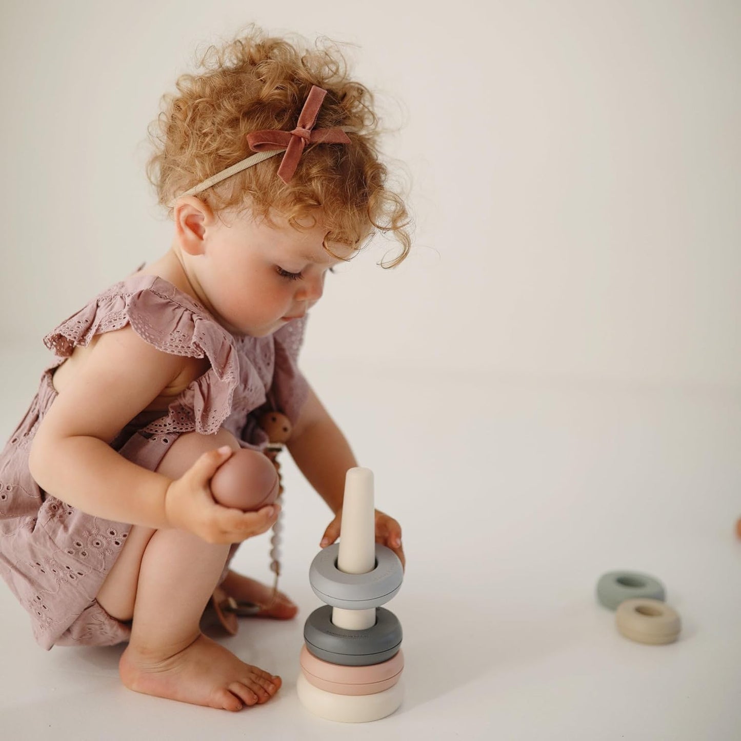 Stacking Rings Toy | Made in Denmark (Rustic)